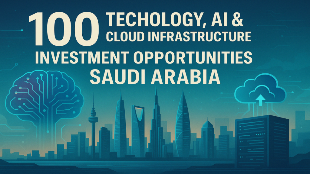 100 Technology, AI & Cloud Infrastructure Investment Opportunities in Saudi Arabia