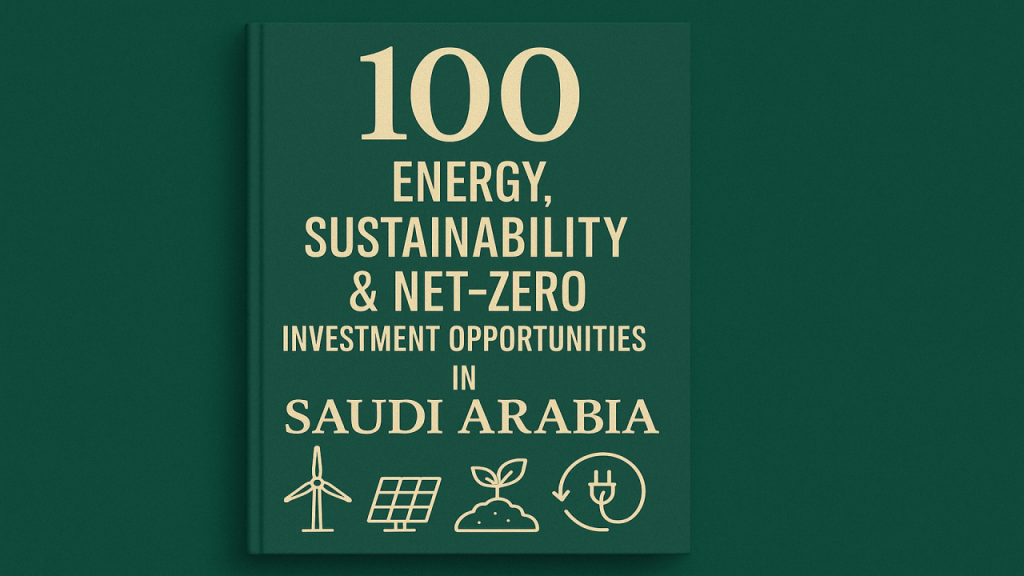 100 Energy, Sustainability & Net-Zero Investment Opportunities in Saudi Arabia