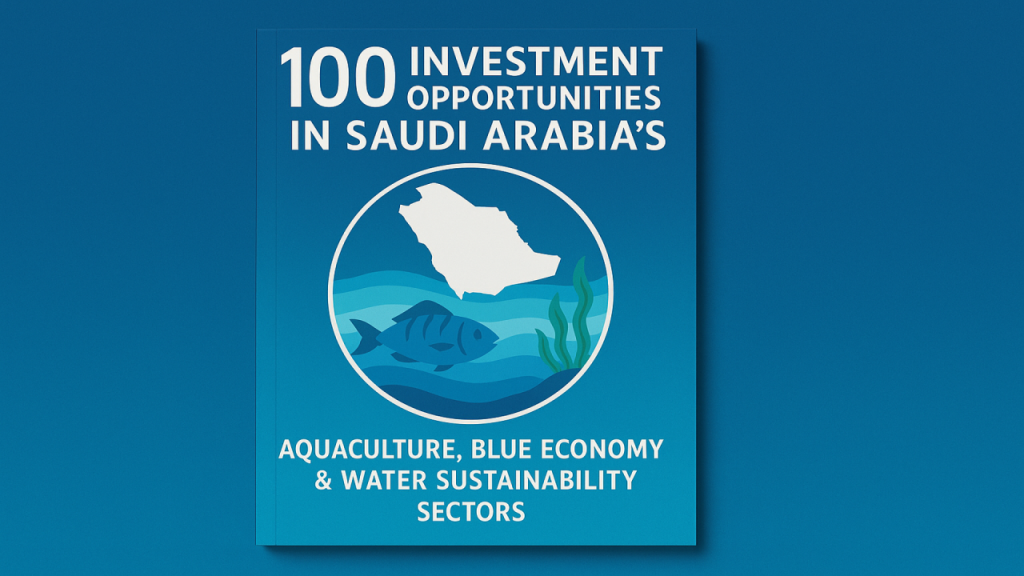 100 Investment Opportunities in Saudi Arabia’s Aquaculture, Blue Economy & Water Sustainability Sectors